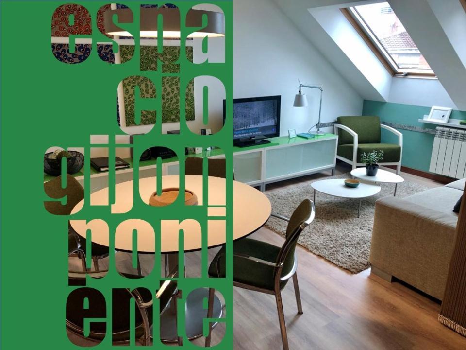 Espacio Gijon Poniente Eksteriør bilde